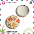 Factory Price Logo Customized Tinplate cosmetic Mirror Pocket Mirror Gift